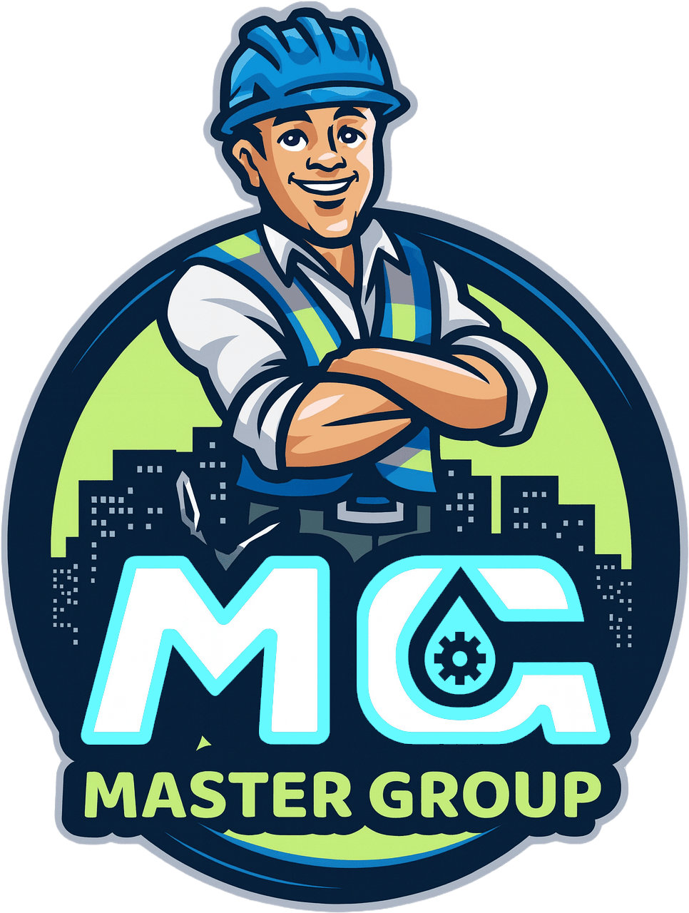 MG Plumbing Heating and Cooling logo