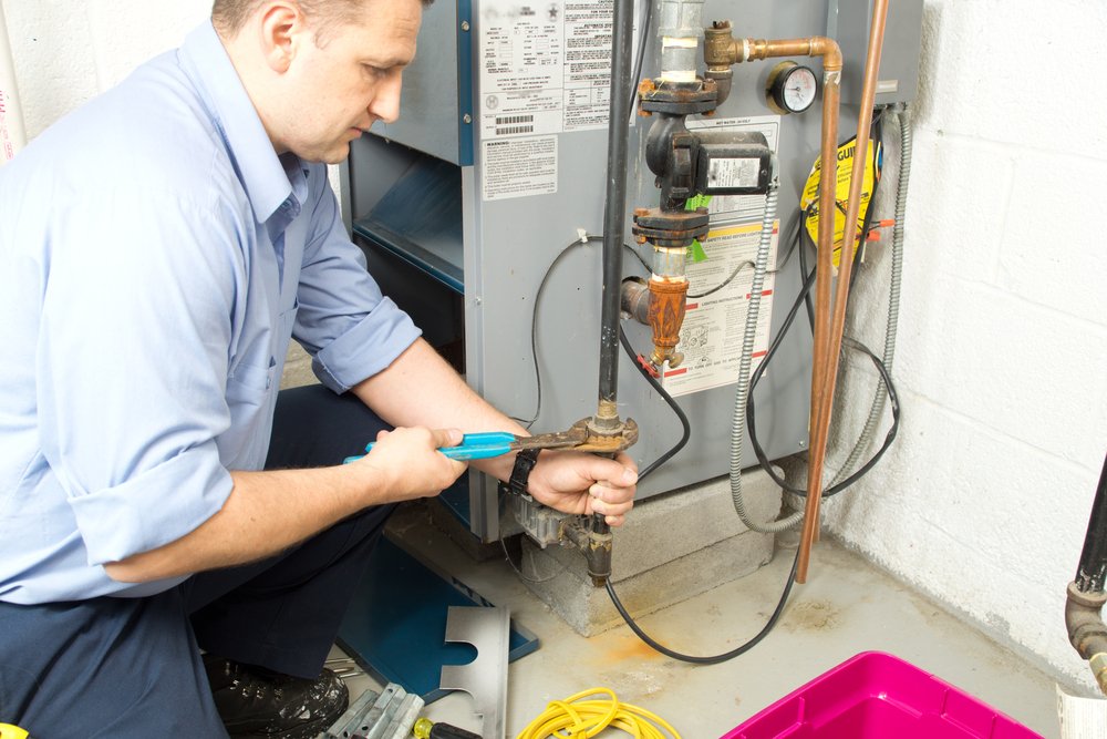 Professional heating service by MG Plumbing Heating and Air Conditioning